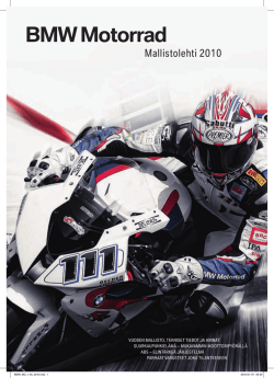 BMW Motorrad Mallisto 2010 (PDF, 7.8 MB)