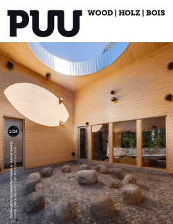 WOOD | HOLZ | BOIS - Woodarchitecture.fi