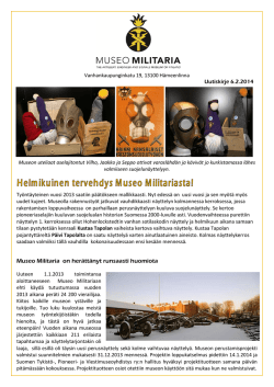 Uutiskirje 1_2014_Museo Militaria.pdf