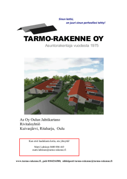As Oy Oulun Jahtikartano - Tarmo