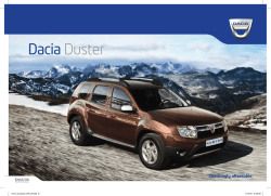 Dacia Duster - Daciamodellen.nl