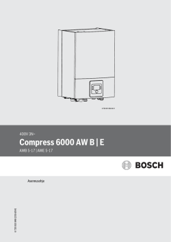 Compress 6000 AW B | E