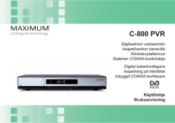 C-800 PVR - Suntuubi.com