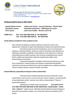 DG kirje 3 2013-2014 PDF Suomi