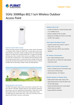 5GHz 300Mbps 802.11a/n Wireless Outdoor Access Point