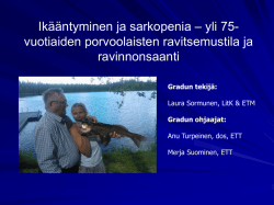 Ikääntyminen ja sarkopenia, Laura Sormunen.pdf