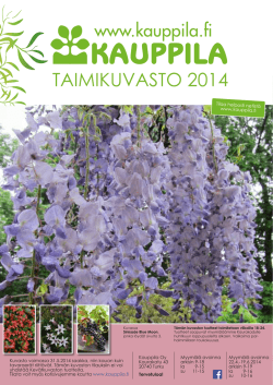 TAIMIKUVASTO 2014
