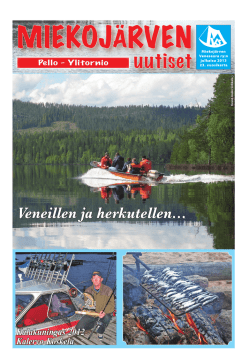 2013 lehti - Miekojärven veneseura