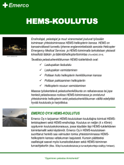 HEMS-koulutus (pdf)