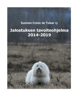 Suomen Coton de Tulear JTO 2014-2019