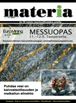 Materia 4-2013.pdf - Vuorimiesyhdistys