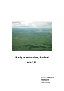Huntly, Aberdeenshire, Scotland 13.-16.5.2011