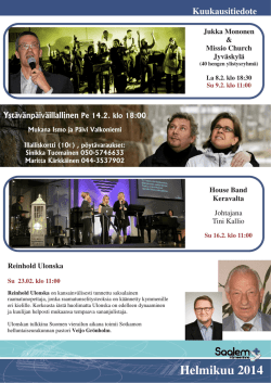 Helmikuu 2014 - Hämeenlinnan Saalem