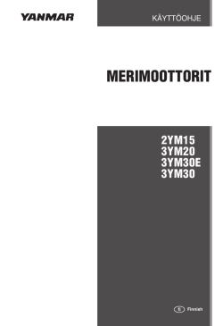 MERIMOOTTORIT - Yanmar Marine