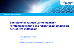 Timo Kauppinen - Lapin Energianeuvonta