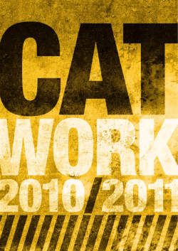 Cat Work (pdf) - PRO Teollisuustarvike Oy