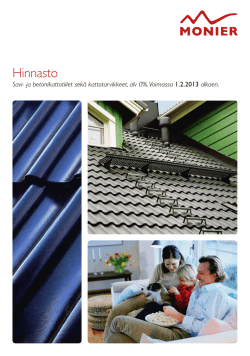 Hinnasto