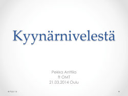 Pekka Anttila ft OMT 21.03.2014 Oulu