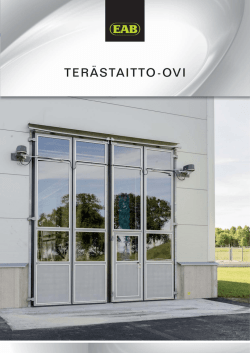 TERÄSTAITTO-OVI - EAB Finland Oy