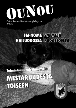 OuNou - Oulun Seudun Noutajakoirayhdistys ry