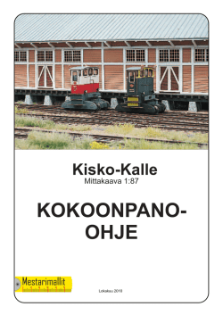 Kisko-Kalle kokoonpano-ohje