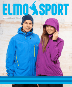 Elmo-Sport Syksy 2014