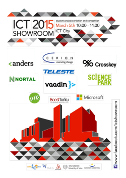 ICT Showroom 2012 – Research projects