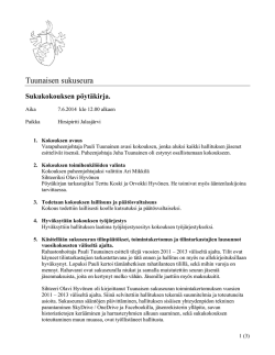 7.6.2014 Jalasjärvi - Tuunaisen suvun kotisivu