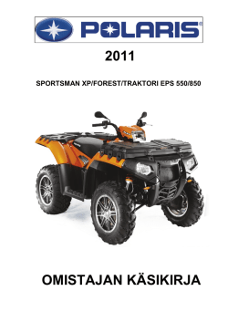 2011 Sportsman XP 550-850