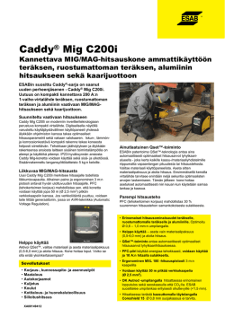 Caddy® Mig C200i
