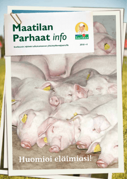 Maatilan Parhaat -info 4-2010 - Anelma