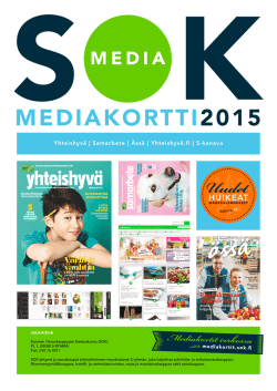 MEDIAKORTTI2015 - SOK Media Mediakortit - S