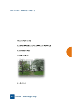Asemakaavaselostus, pdf 9 MB