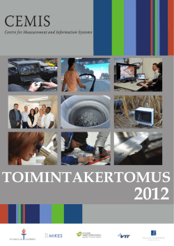 CEMIS Annual Report 2012