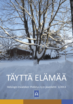TE 1-2013.pdf - Helsingin Invalidien Yhdistys ry