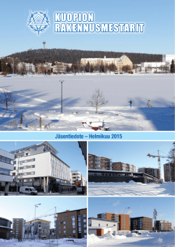 Jäsentiedote helmikuu 2015 - Kuopion rakennusmestarit ja