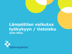 Juha Oksa, TTL