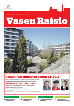 Vasen Raisio - Pekkanarhinen.net