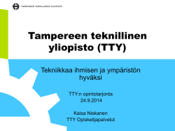 Tampereen teknillinen yliopisto (TTY)