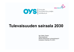 Tulevaisuuden sairaala 2030