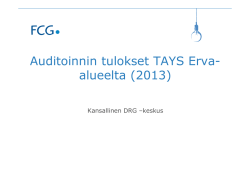 Auditoinnin tulosten vertailu_TAYS ERVA alue_2013.pdf