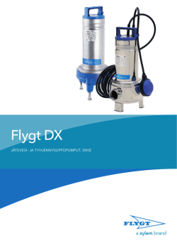 Flygt DX - Water Solutions