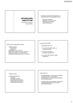 Microsoft PowerPoint - Metabolinen oireyhtym\344.pptx - SOFIA
