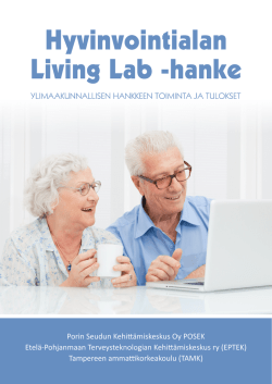 Hyvinvointialan Living Lab - Etelä-Pohjanmaan Terveysteknologian