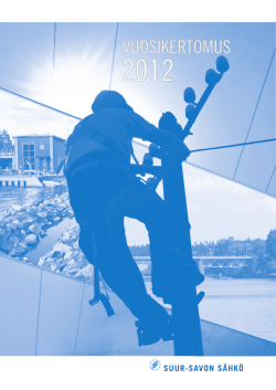 Vuosikertomus 2012 - Järvi