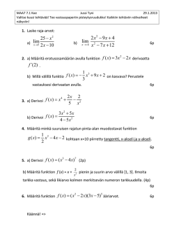 MAA7.1 Koe ja vastaukset välivaiheineen (PDF