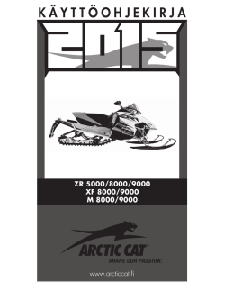 AC Snow 2015 ZR/XF/M 5000&8000&9000