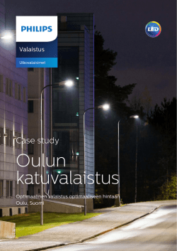 Case Study Oulu - Philips Lighting