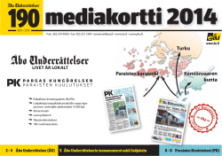 Mediakortti 2014 - Åbo Underrättelser