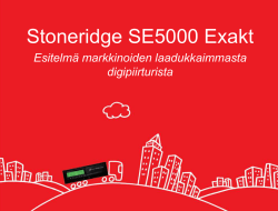Stoneridge SE5000 Exakt